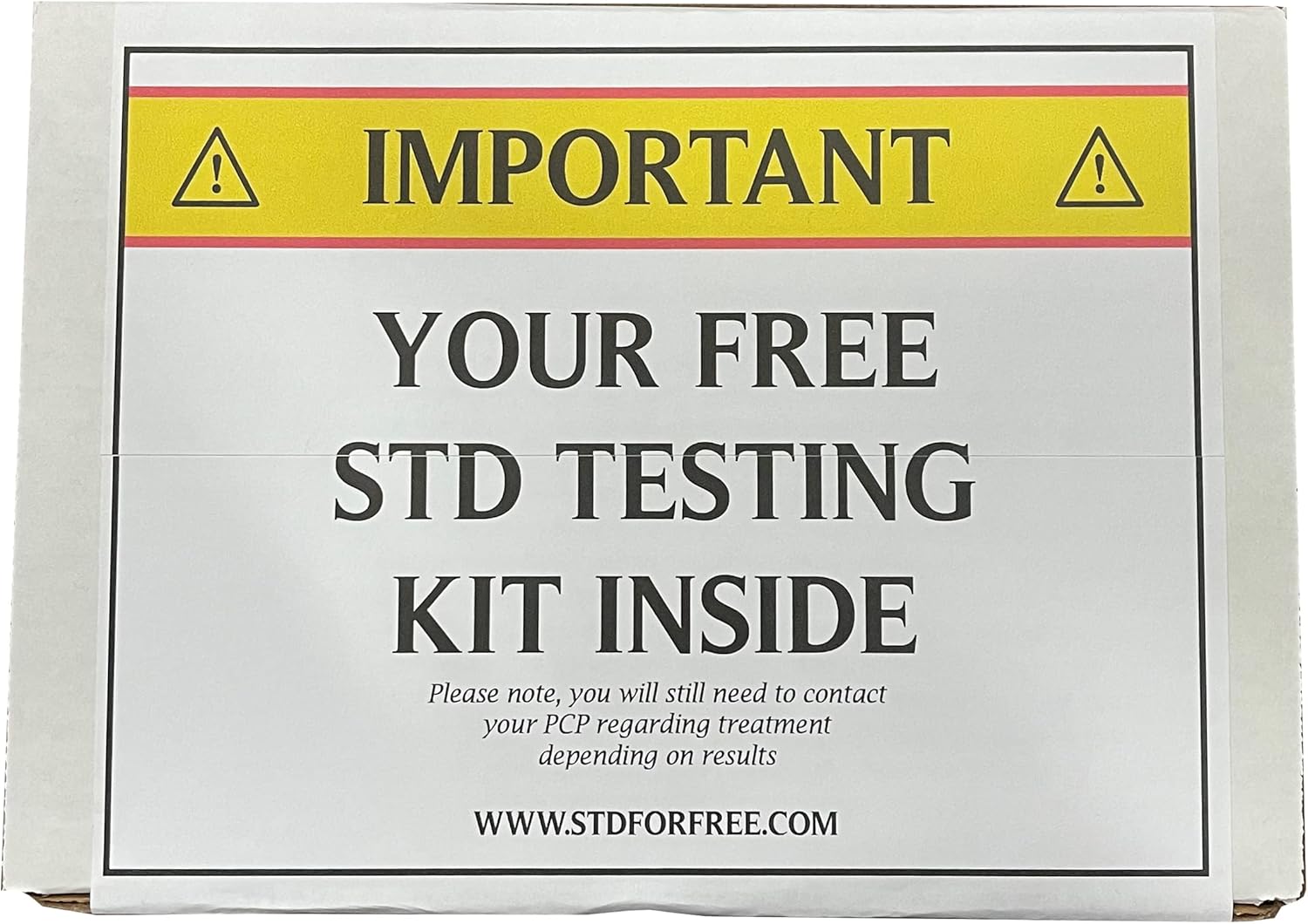 STD Test Bag